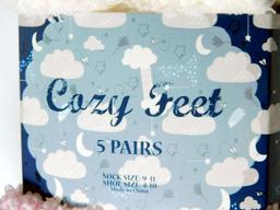 Cozy Feet Socks 5-packs, 29 Pair