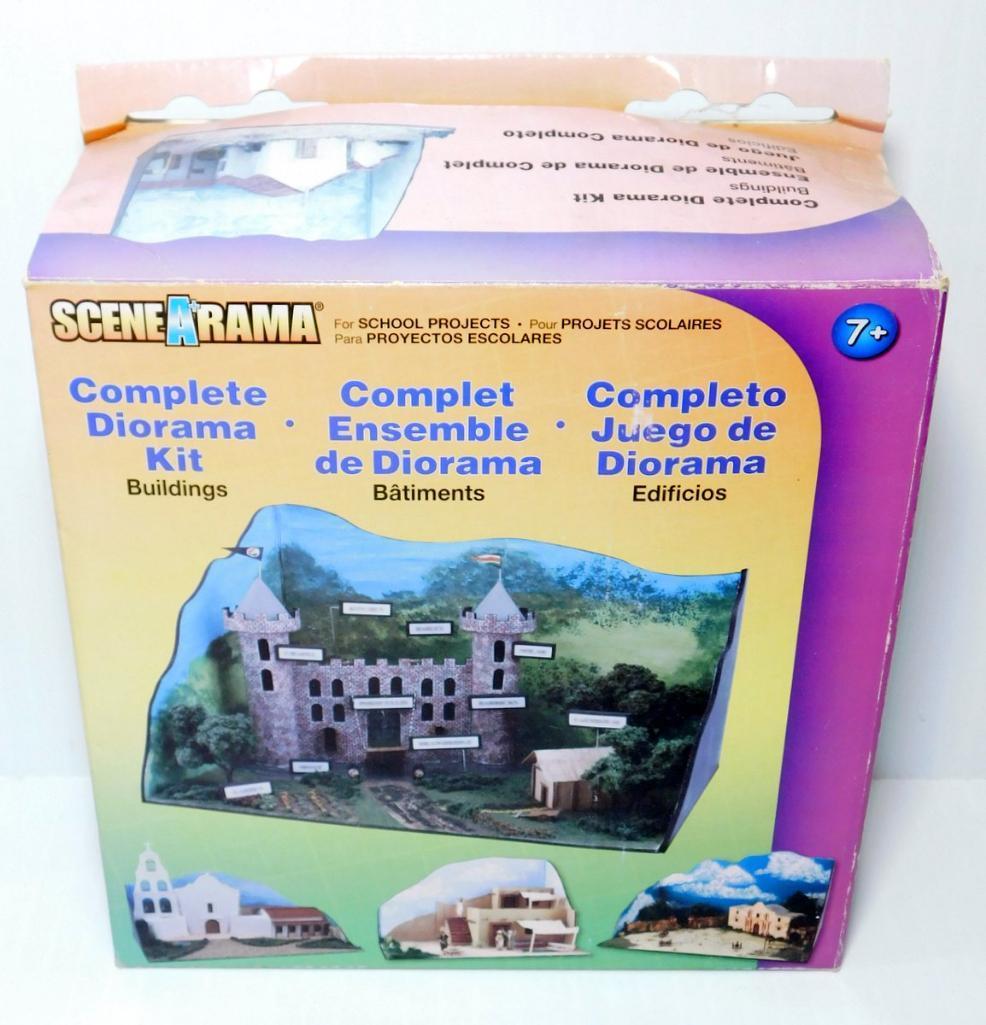SceneArama Diorama Kits, 19 Units