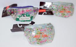 Flamingo Fanny Packs Assorted, 18 Units