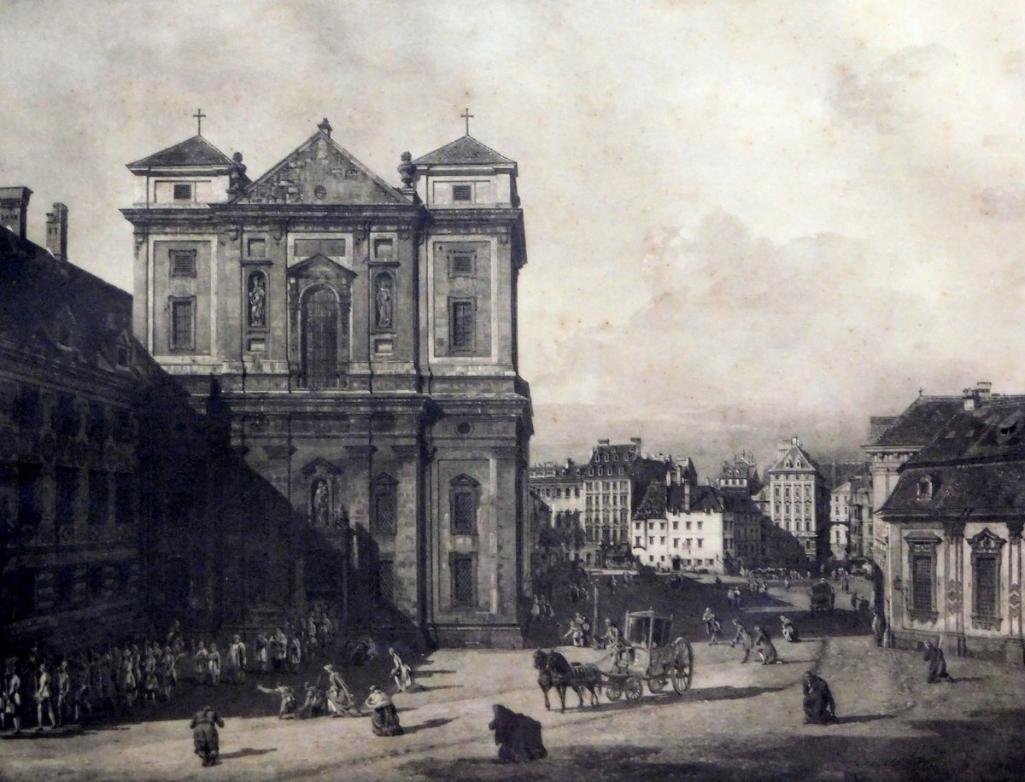 Giovanni Antonio Canal (Canaletto) City of Schottenkirche, Print