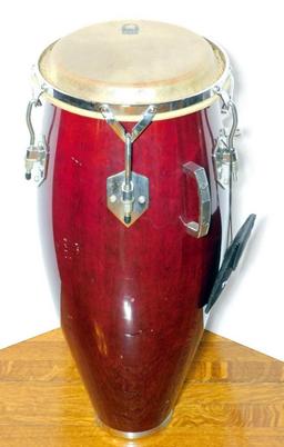 TOCA Kaman Congo Drum, Includes Padded Stool