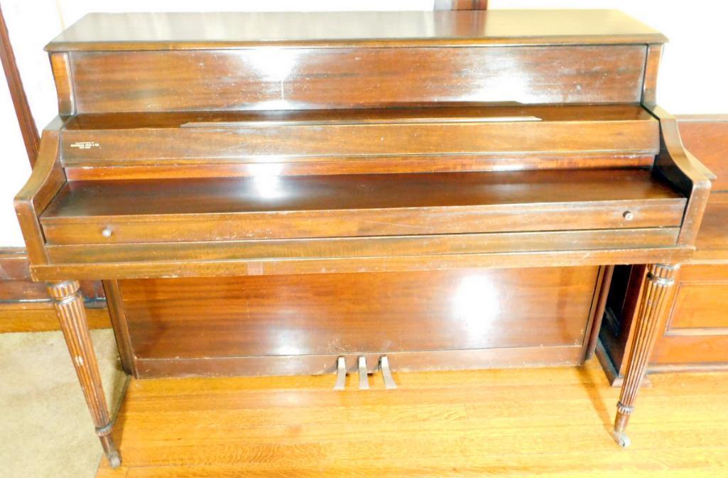 Hardman, Peck & Co. Harrington New York Upright Piano