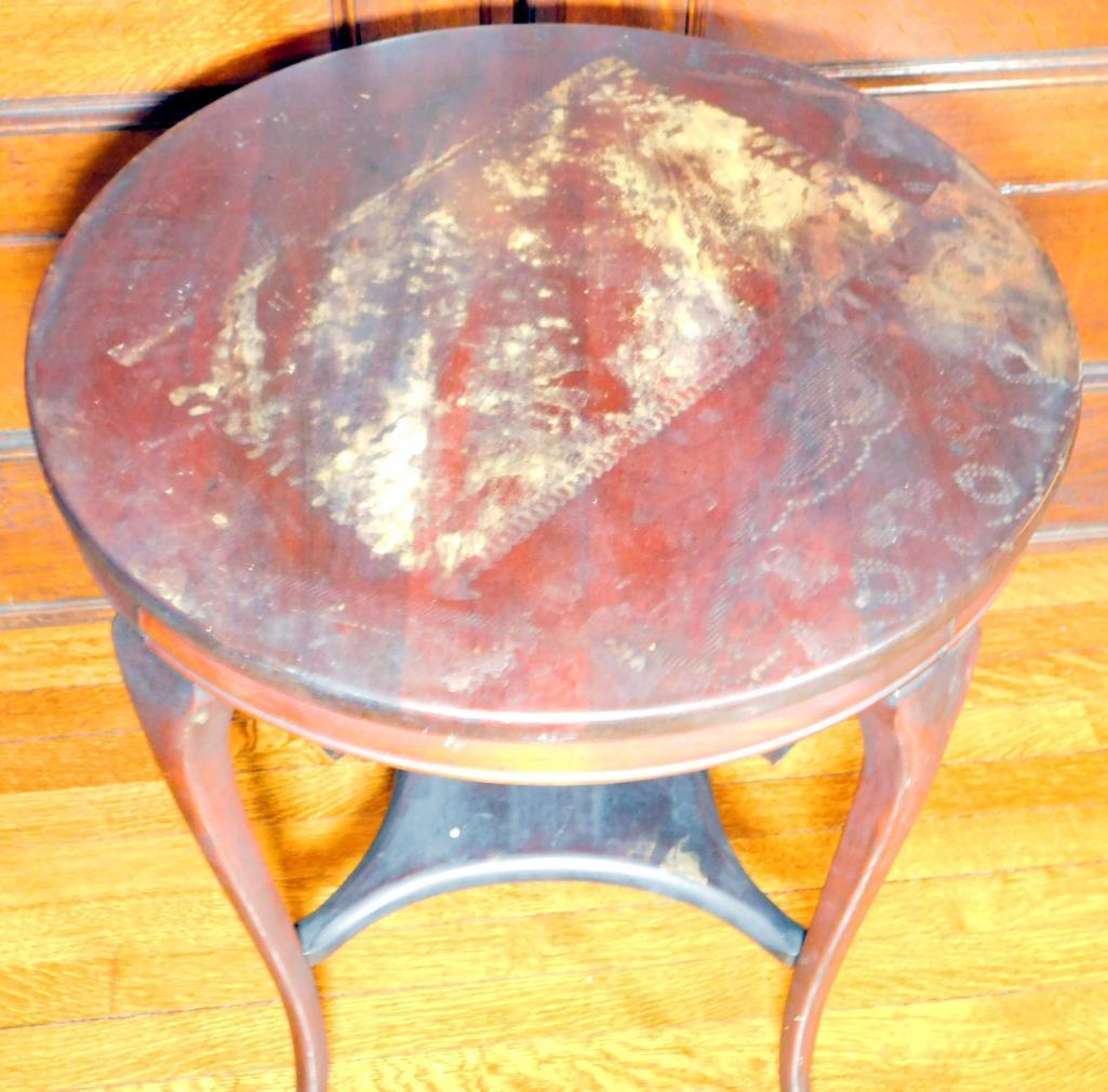 Vintage Round Side Table