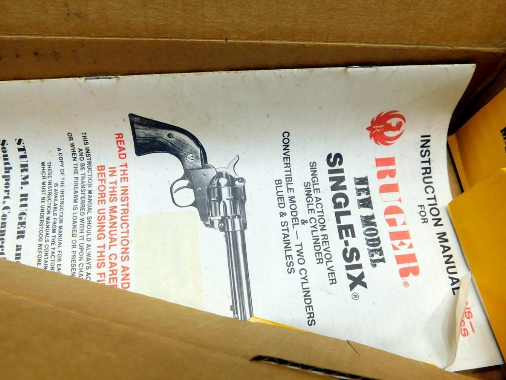 Ruger New Model Single-Six .22LR / .22WMR Revolver, Stainless