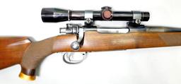 Mauser 98 Barreled .338 WIN MAG Rifle, w/ Leupold Scope