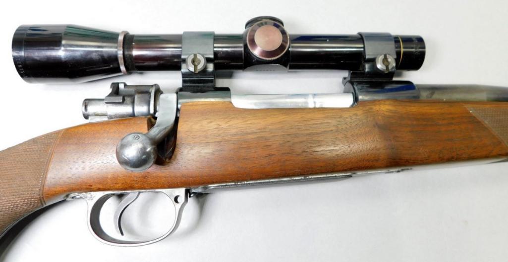Mauser 98 Barreled .338 WIN MAG Rifle, w/ Leupold Scope
