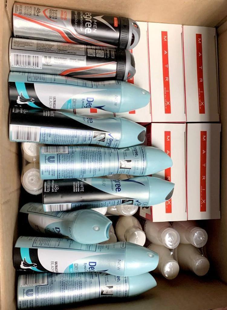 Matrix Haircare and Degree Deodorant, 29 Units