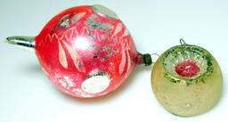 Grouping of Vintage Christmas Ornaments