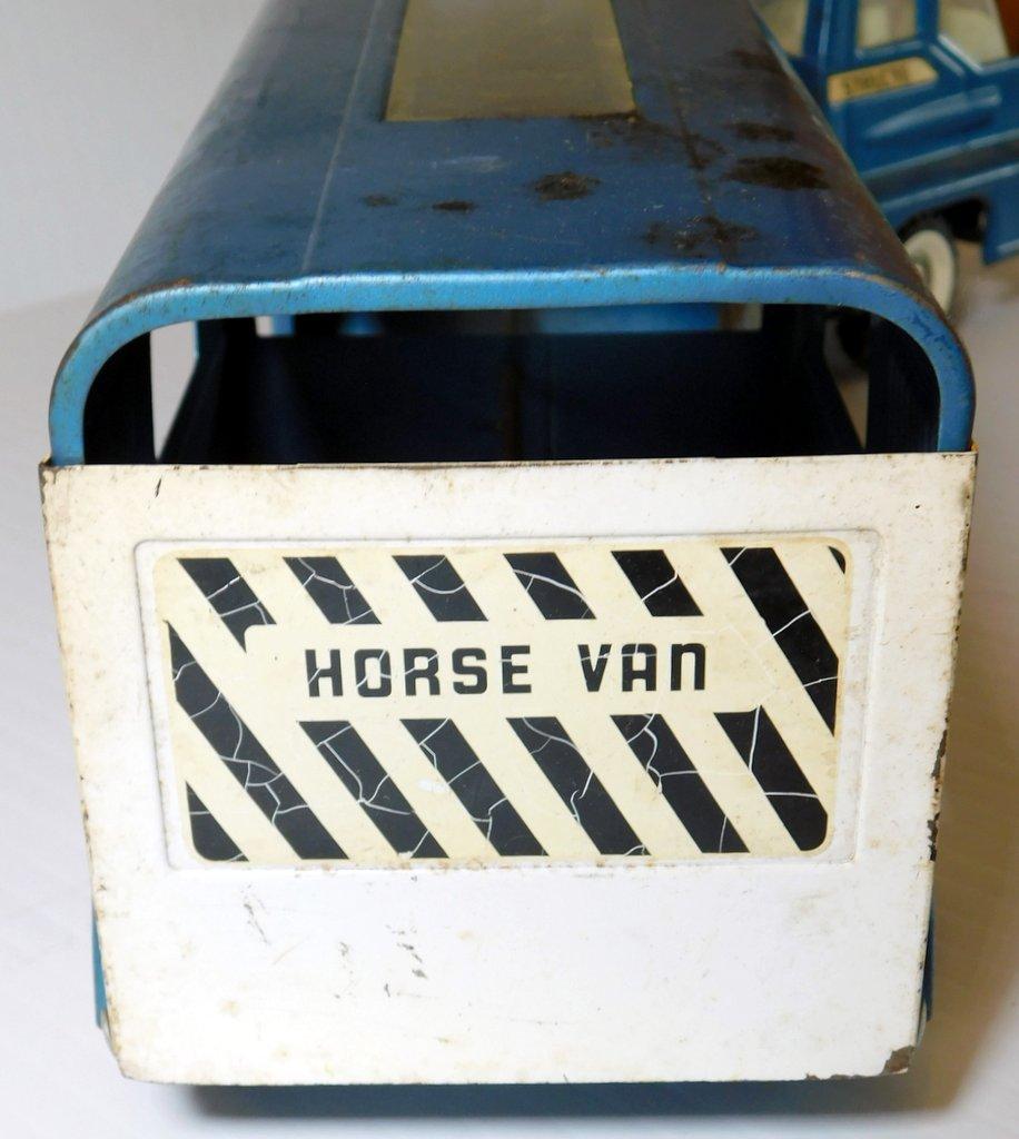 Structo Turbine Vista Dome Horse Van No. 8417 with Original Box