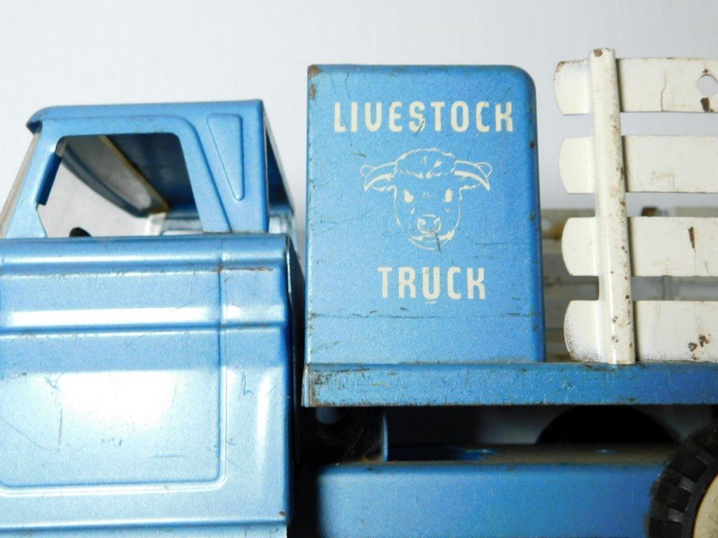 Structo Pressed Steel Livestock Truck and Nylint Ford Pet Mobile