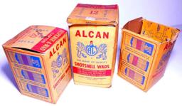 Three Alcan Wads Display Boxes