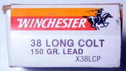 Four Full Boxes of Winchester 38 Long Colt