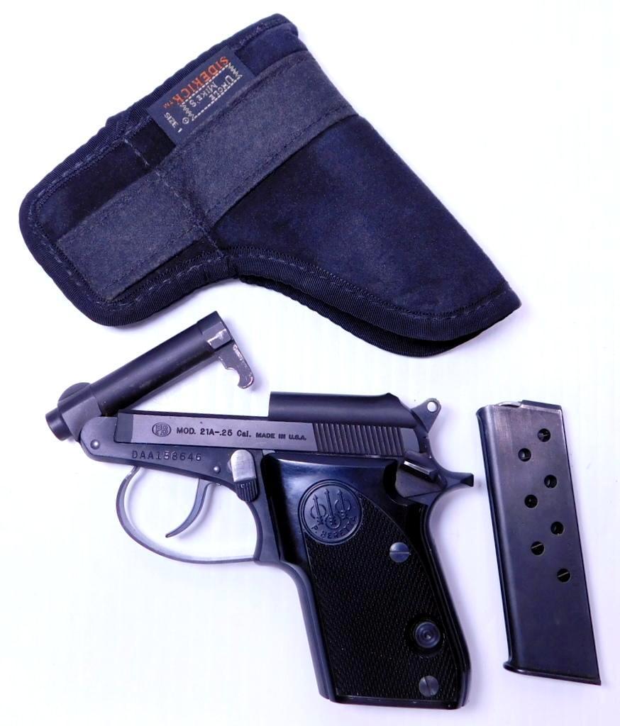 Beretta Model 21A .25 Caliber Semi-Auto Pistol