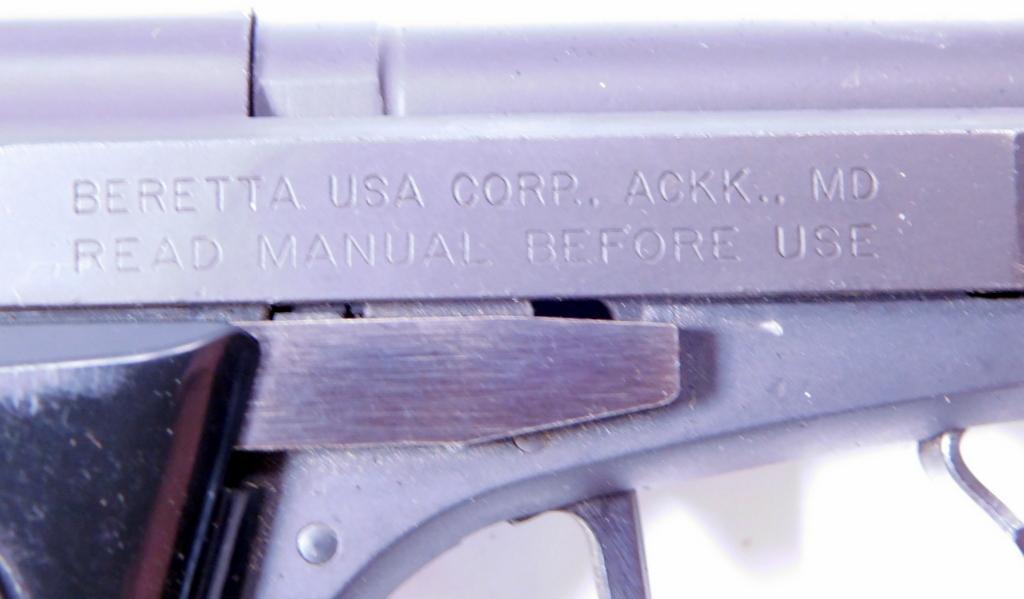 Beretta Model 21A .25 Caliber Semi-Auto Pistol