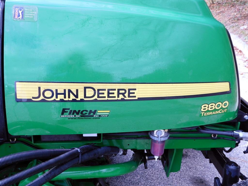 John Deere 8800 TerrainCut Rough Mower, 2110 Hours