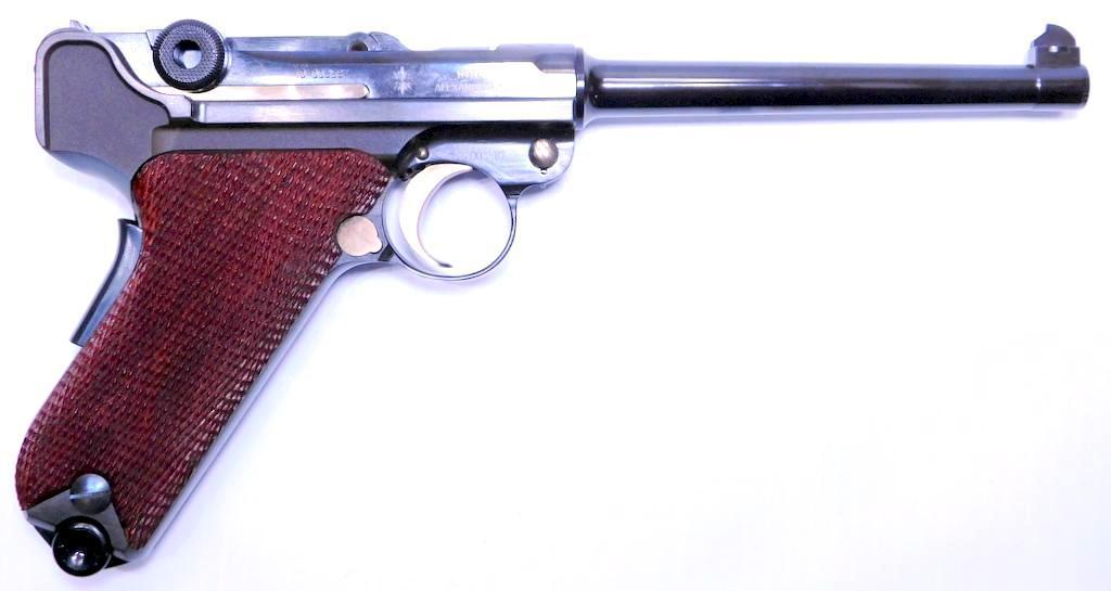 Interarms Mauser Parabellum American Eagle .30 Luger Caliber Semi-auto Pistol, Cased