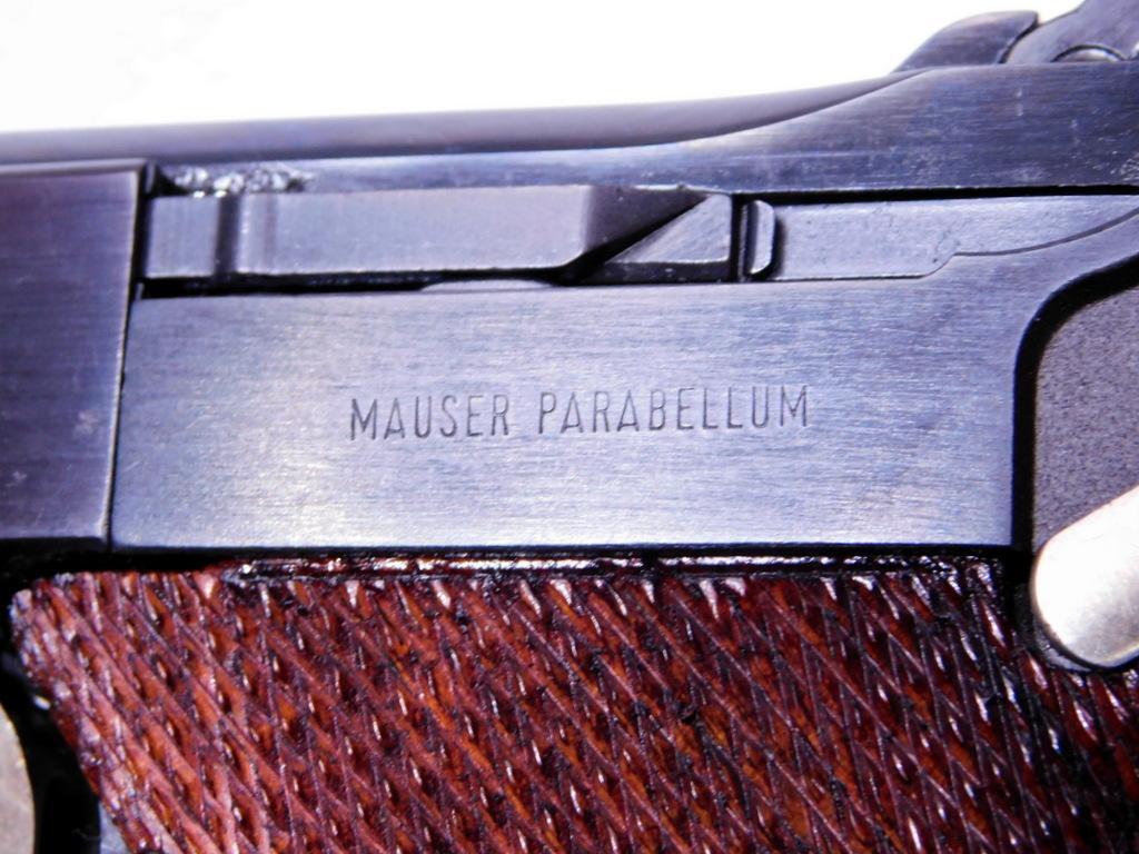 Interarms Mauser Parabellum American Eagle .30 Luger Caliber Semi-auto Pistol, Cased