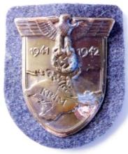German WWII Luftwaffe 1941-1942 KRIM Sleeve Shield