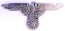 German WWII Waffen SS Officers Visor Cap Eagle