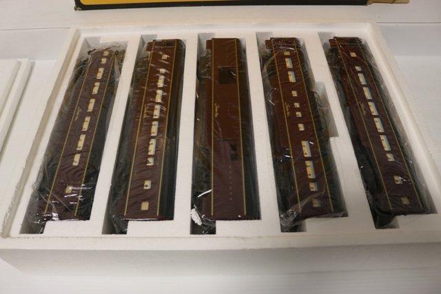 Williams 5 car passenger aluminum set - Norfolk & western #2800