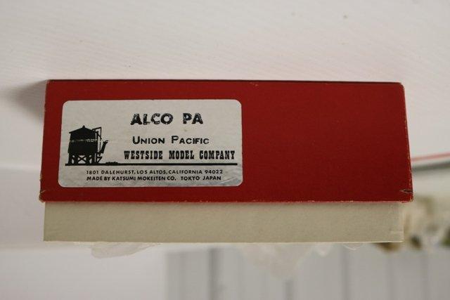 Katsumi ALCO PA Union Pacific A powered B dummy locomotives - HO scale