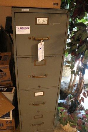 4 Drawer filing cabinet