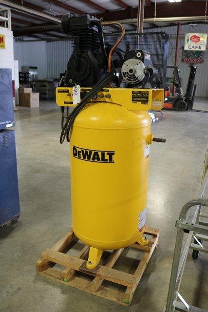 DeWalt DXCMV5048055 80-gallon vertical air compressor, 6 hp, 230 volt, 1 ph