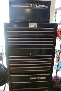 Craftsman 8 drawer base with 12 drawer tool box