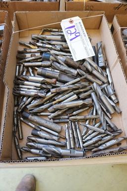 Box assorted end mill cutters & drills