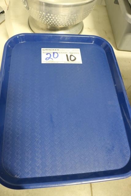 Times 10 - 10 Blue service trays