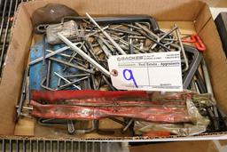 Flat of allen wrenches