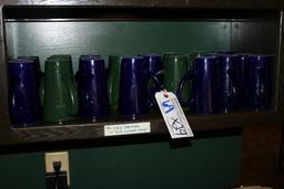 Times 29 - Blue & green coffee cups