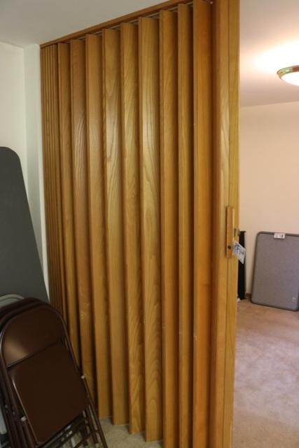 8' x 112" Pella accordion door