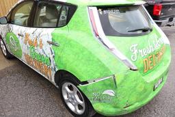2013 Nissan Leaf Hatchback 4 door electric car – FWD – 4 wheel ABS - rear e