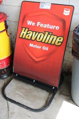 Havoline oil display