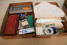 2 boxes pf sewing notions