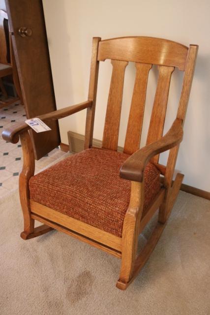 Oak rocker