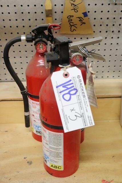 Times 3 - Fire extinguishers