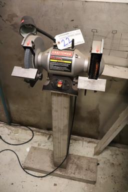 Craftsman 8" pedestal grinder