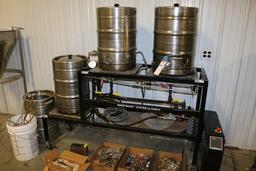 Brew Magic 15-gallon brewhouse by Sabco w/ 1/2 Barrel brew kettle, mash tun