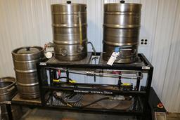 Brew Magic 15-gallon brewhouse by Sabco w/ 1/2 Barrel brew kettle, mash tun