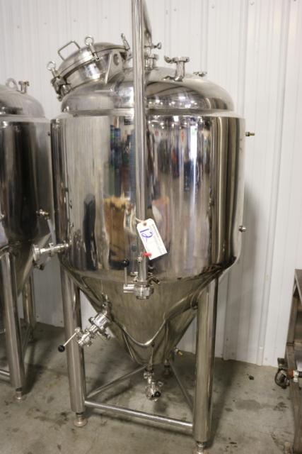 3 Barrel stainless jacketed fermentation tank