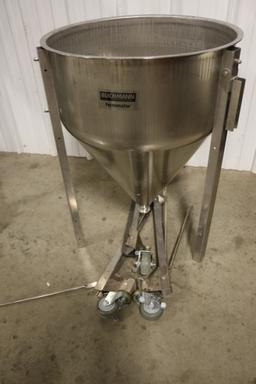 Blichmann portable 15-gallon portable fermentation tank - no lid & unassemb