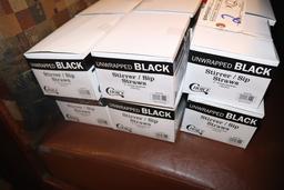 Times 12 - Boxes of black stir straws