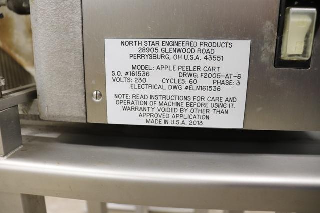 2013 North Star Apple Peeler Carts - Feuma model ASETSM-E apple cutters #13