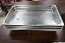 Times 8 - Stainless 12 x 20 x 2" inset pans