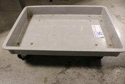Portable dough box cart