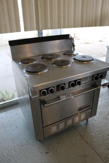 Garland 6 burner electric range, 3 ph.