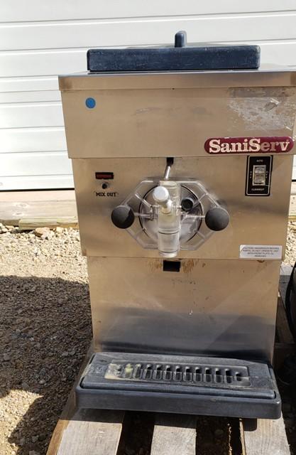 Sani Serv 401N Countertop single barrel Ice Cream Machine