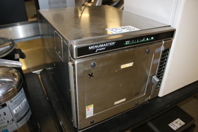 Menumaster Jetwave MCE14 counter top commercial microwave - AS IS